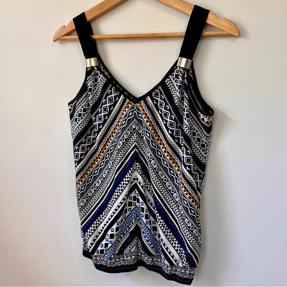 White House Black Market Sleeveless Blouse, Size S - Picture 4 of 10